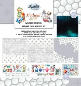 3QUARTER DESIGNS 3QUARTER DESIGNS MEDICAL STAFF 12x12 MINI COLLECTION PACK
