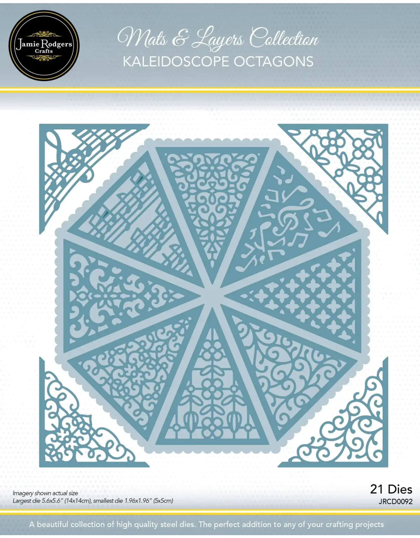 JAMIE RODGERS CRAFTS JAMIE RODGERS CRAFTS KALEIDOSCOPE OCTAGONS DIE SET