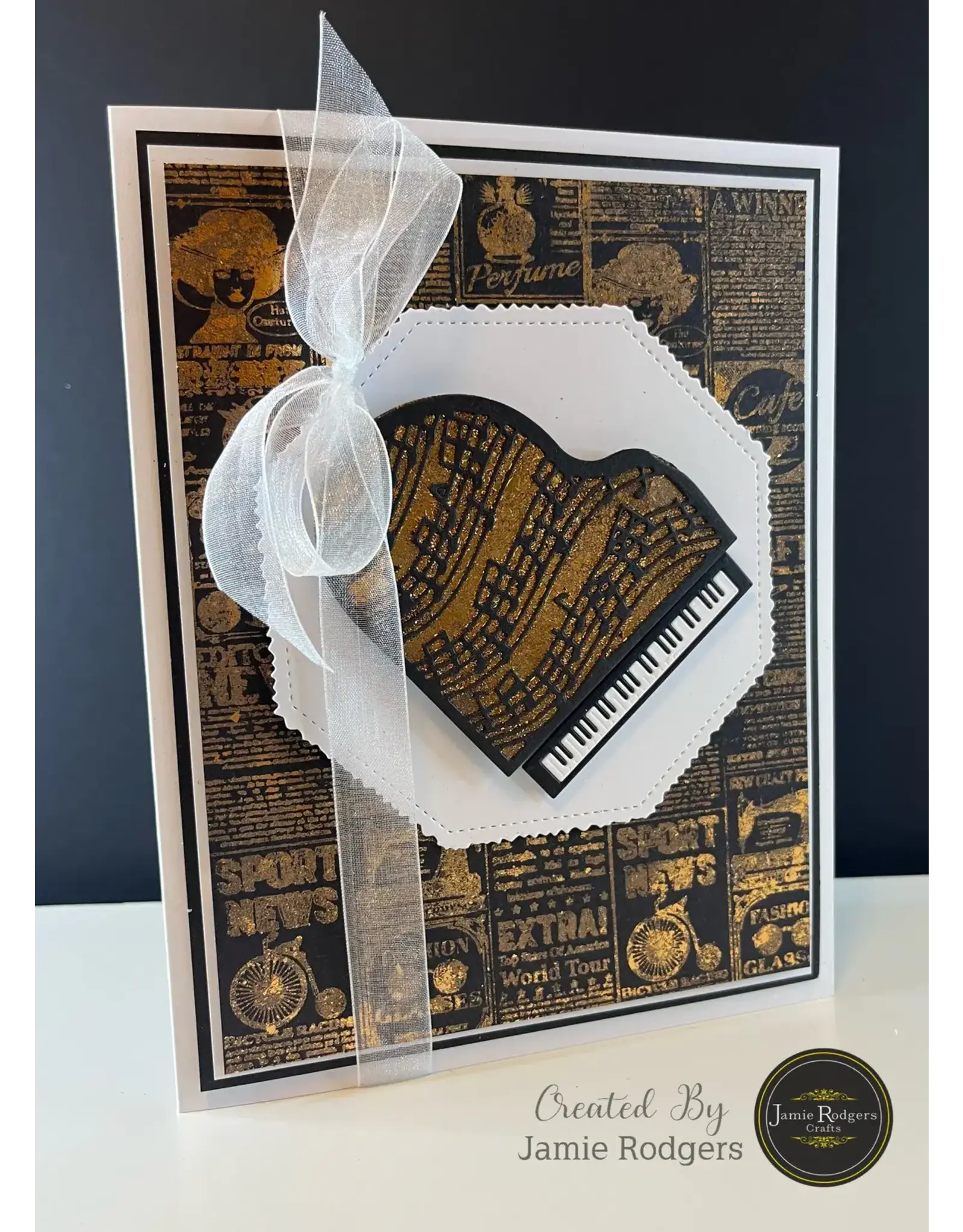 JAMIE RODGERS CRAFTS JAMIE RODGERS CRAFTS DECKLE EDGE AND STITCHED OCTAGONS DIE SET