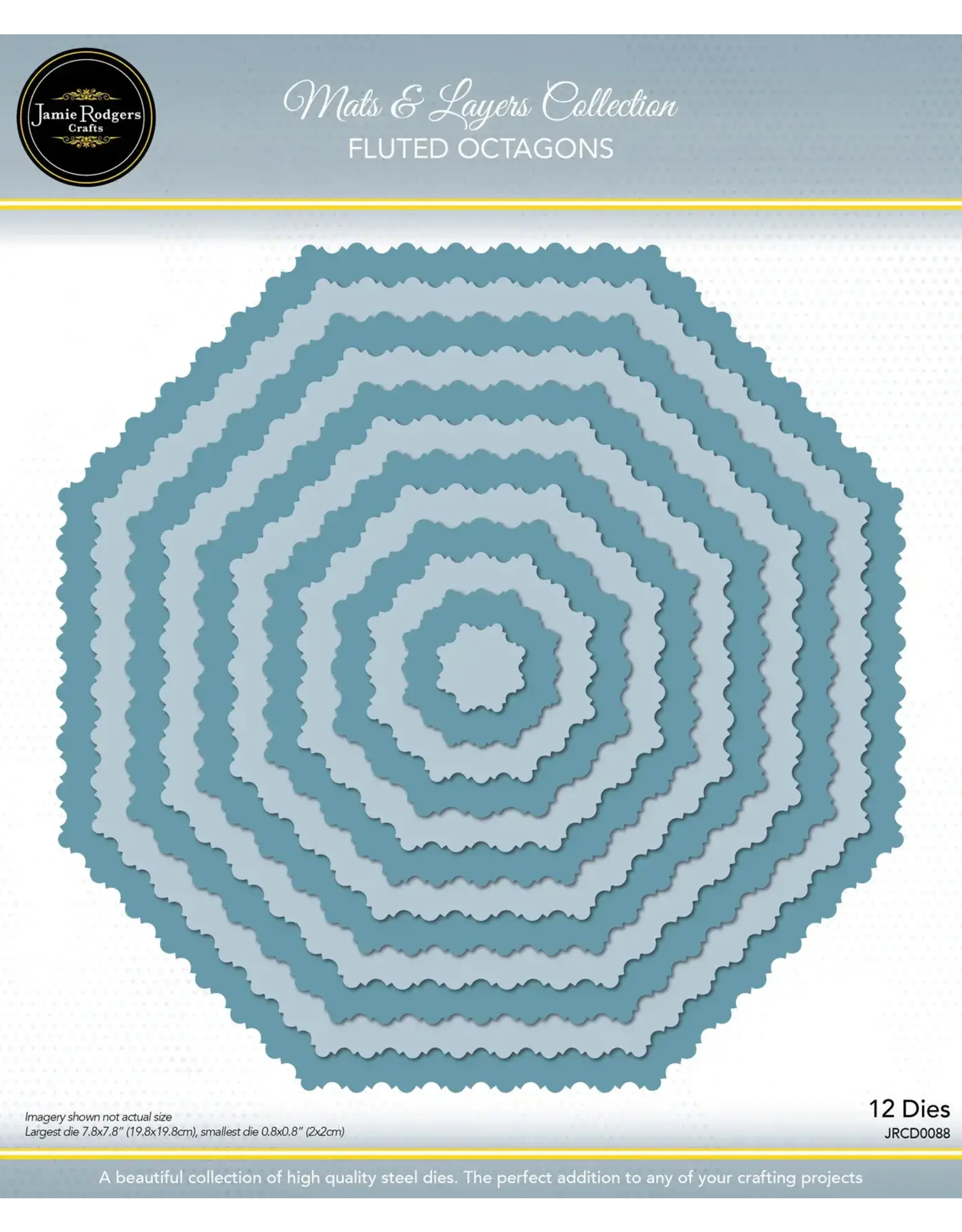 JAMIE RODGERS CRAFTS JAMIE RODGERS CRAFTS FLUTED OCTAGONS DIE SET