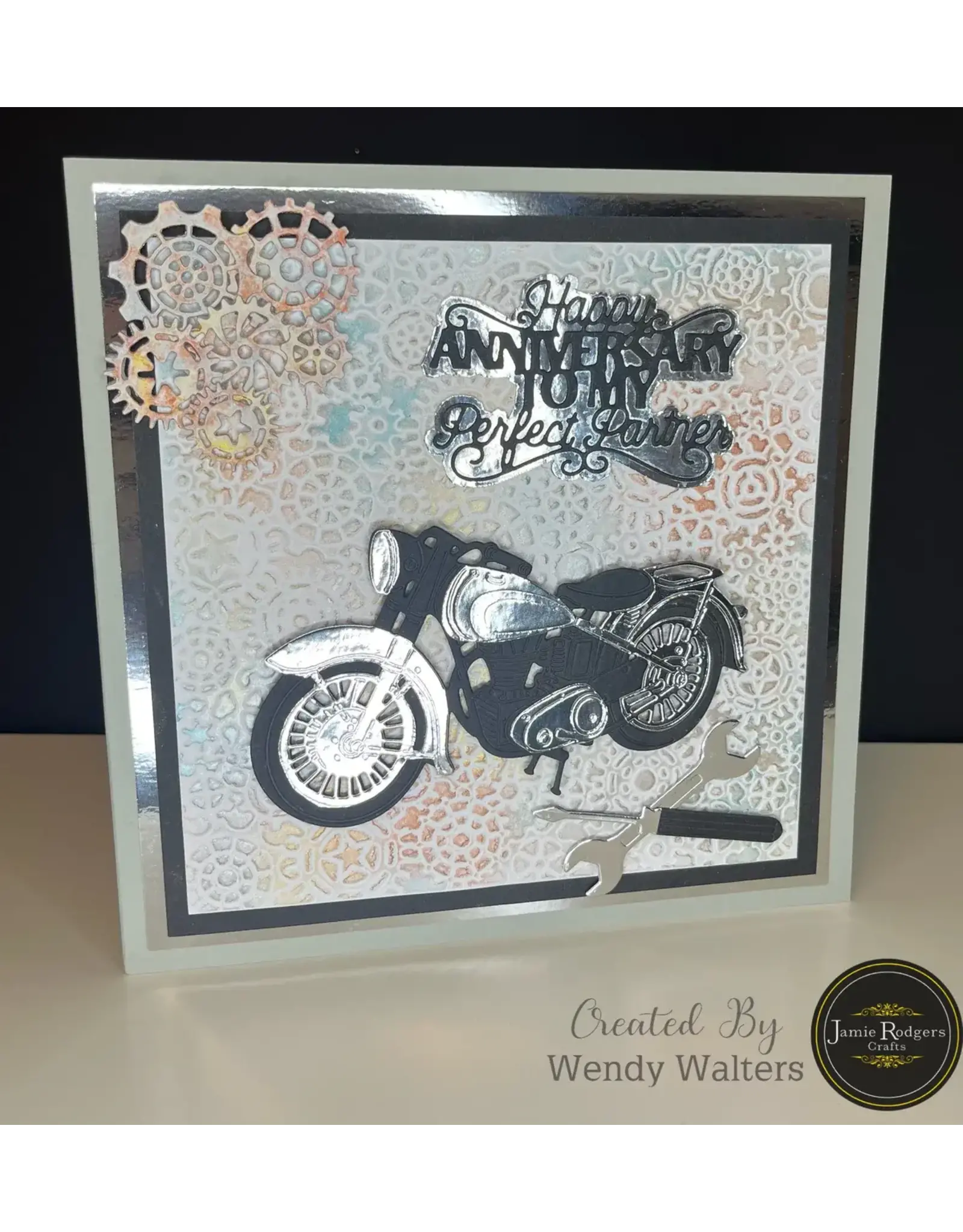 JAMIE RODGERS CRAFTS JAMIE RODGERS CRAFTS VINTAGE MOTORBIKE DIE