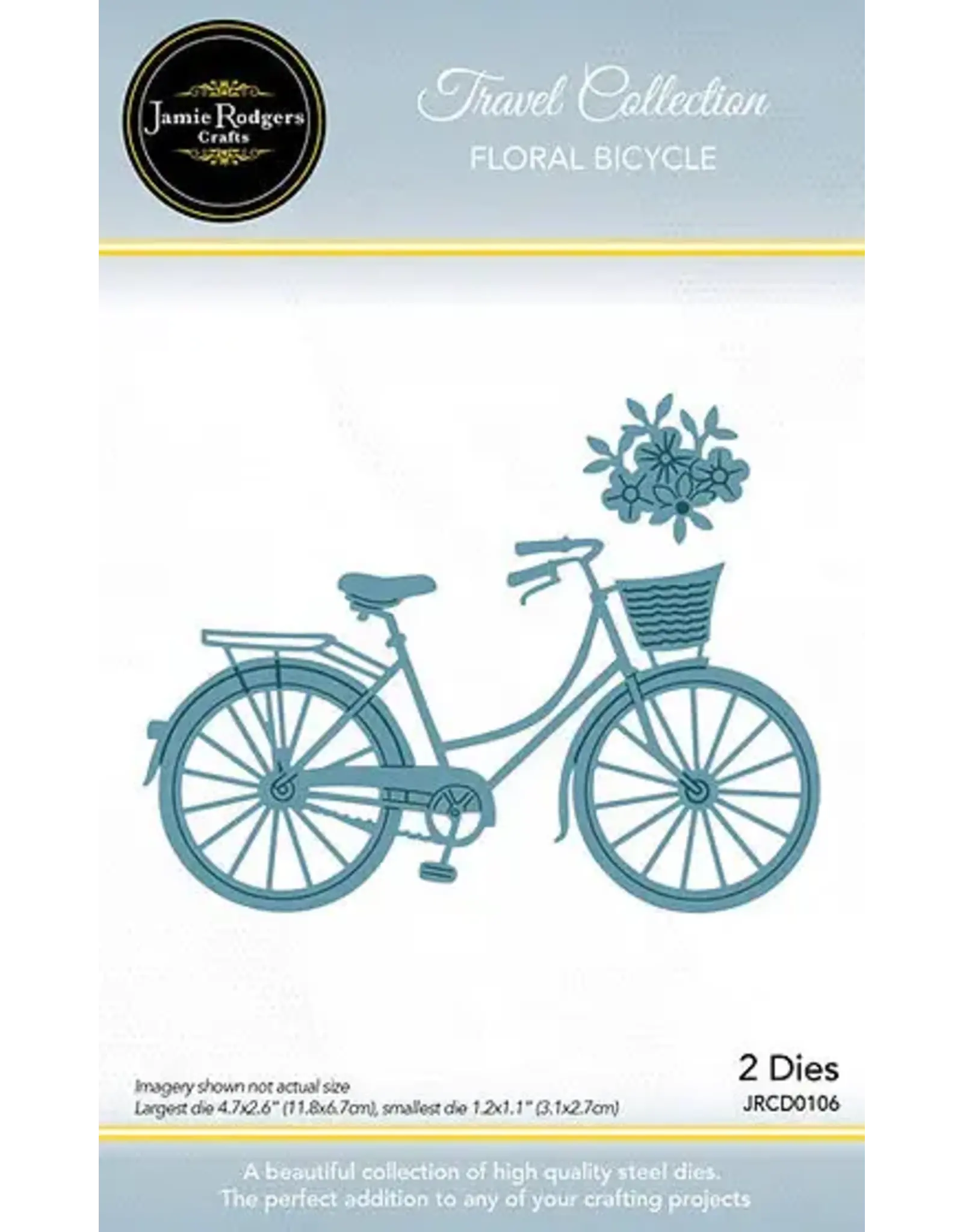 JAMIE RODGERS CRAFTS JAMIE RODGERS CRAFTS FLORAL BICYCLE DIE SET
