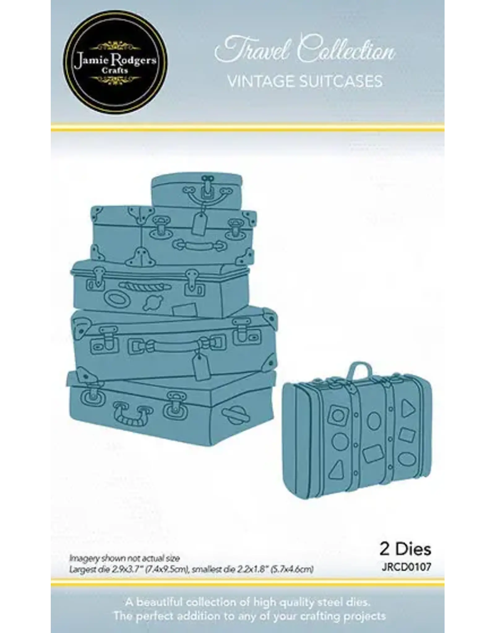 JAMIE RODGERS CRAFTS JAMIE RODGERS CRAFTS VINTAGE SUITCASES DIE SET