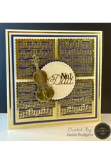 JAMIE RODGERS CRAFTS JAMIE RODGERS CRAFTS MUSIC NOTES SQUARE TILE DIE SET