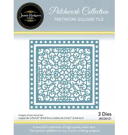 JAMIE RODGERS CRAFTS JAMIE RODGERS CRAFTS FRETWORK SQUARE TILE DIE SET