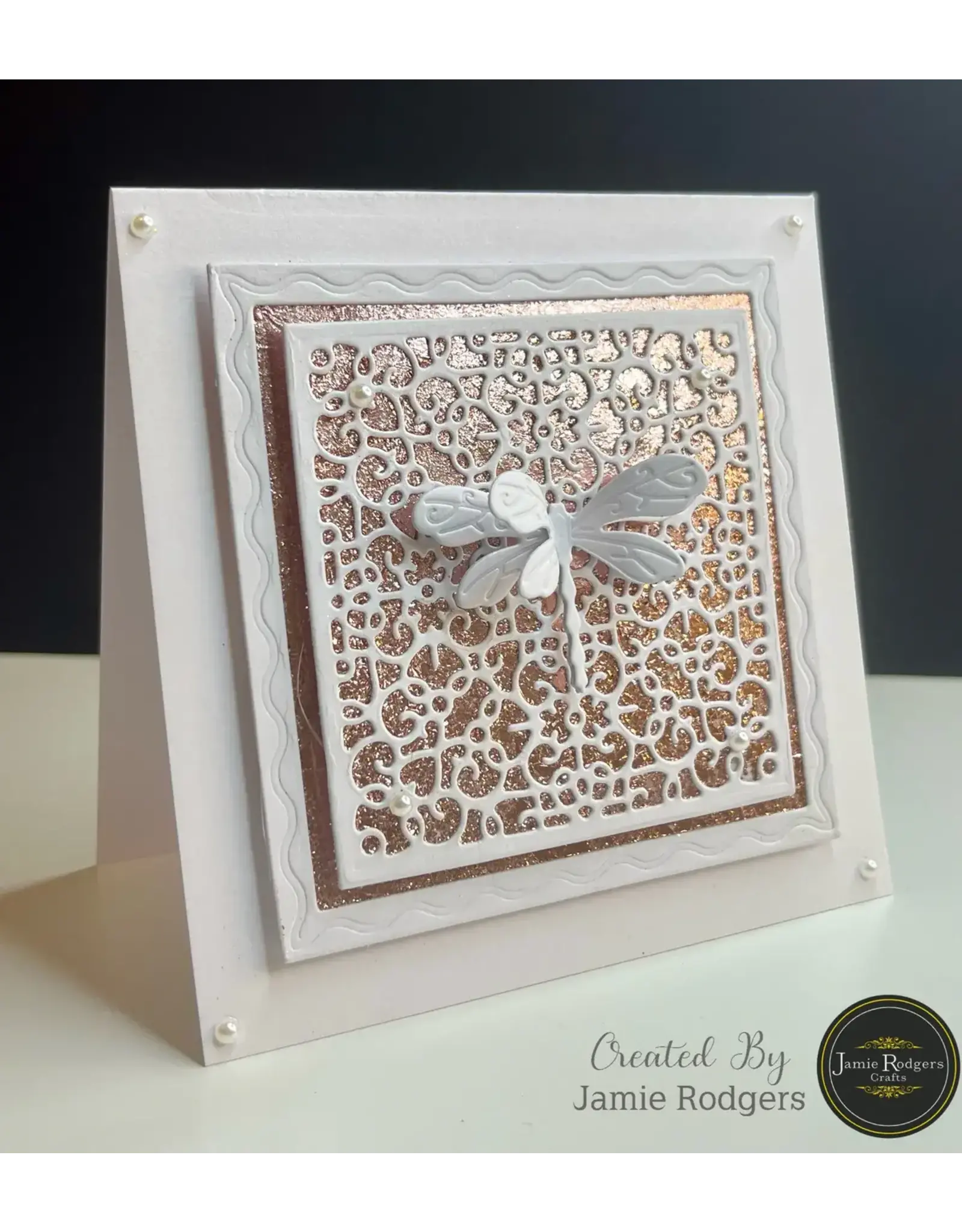 JAMIE RODGERS CRAFTS JAMIE RODGERS CRAFTS FRETWORK SQUARE TILE DIE SET