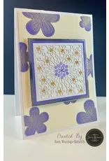 JAMIE RODGERS CRAFTS JAMIE RODGERS CRAFTS FLORAL SQUARE TILE DIE SET