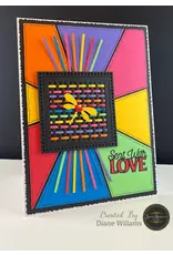 JAMIE RODGERS CRAFTS JAMIE RODGERS CRAFTS STRIPED SQUARE TILE DIE SET