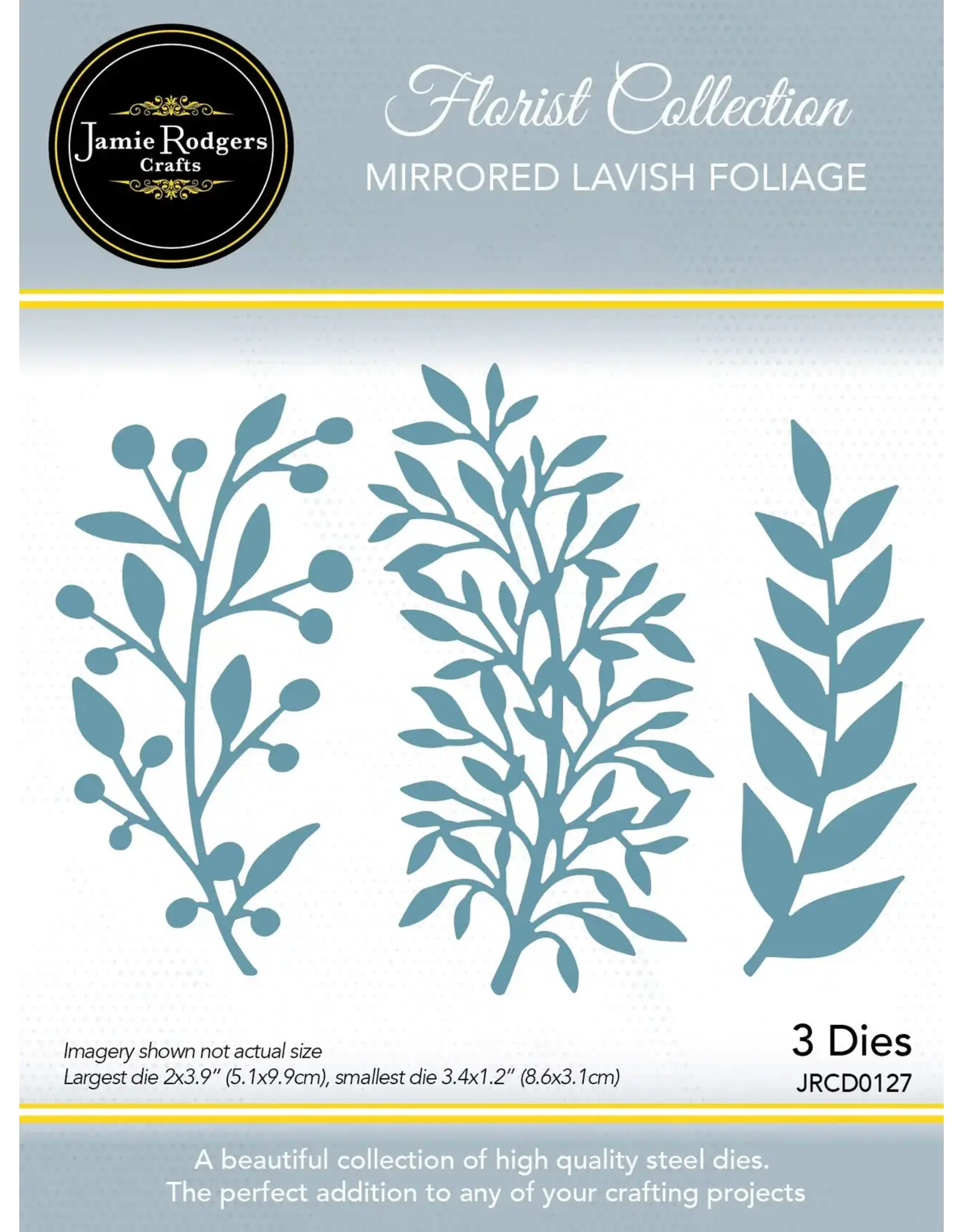 JAMIE RODGERS CRAFTS JAMIE RODGERS CRAFTS MIRRORED LAVISH FOLIAGE DIE SET