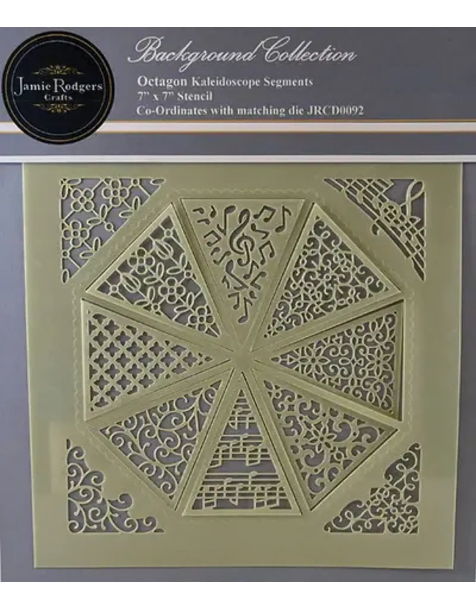 JAMIE RODGERS CRAFTS JAMIE RODGERS CRAFTS KALEIDOSCOPE OCTAGONS SEGMENTS STENCIL