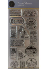 JAMIE RODGERS CRAFTS JAMIE RODGERS CRAFTS VINTAGE TAGS CLEAR STAMP SET