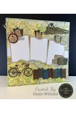 JAMIE RODGERS CRAFTS JAMIE RODGERS CRAFTS VINTAGE TAGS CLEAR STAMP SET
