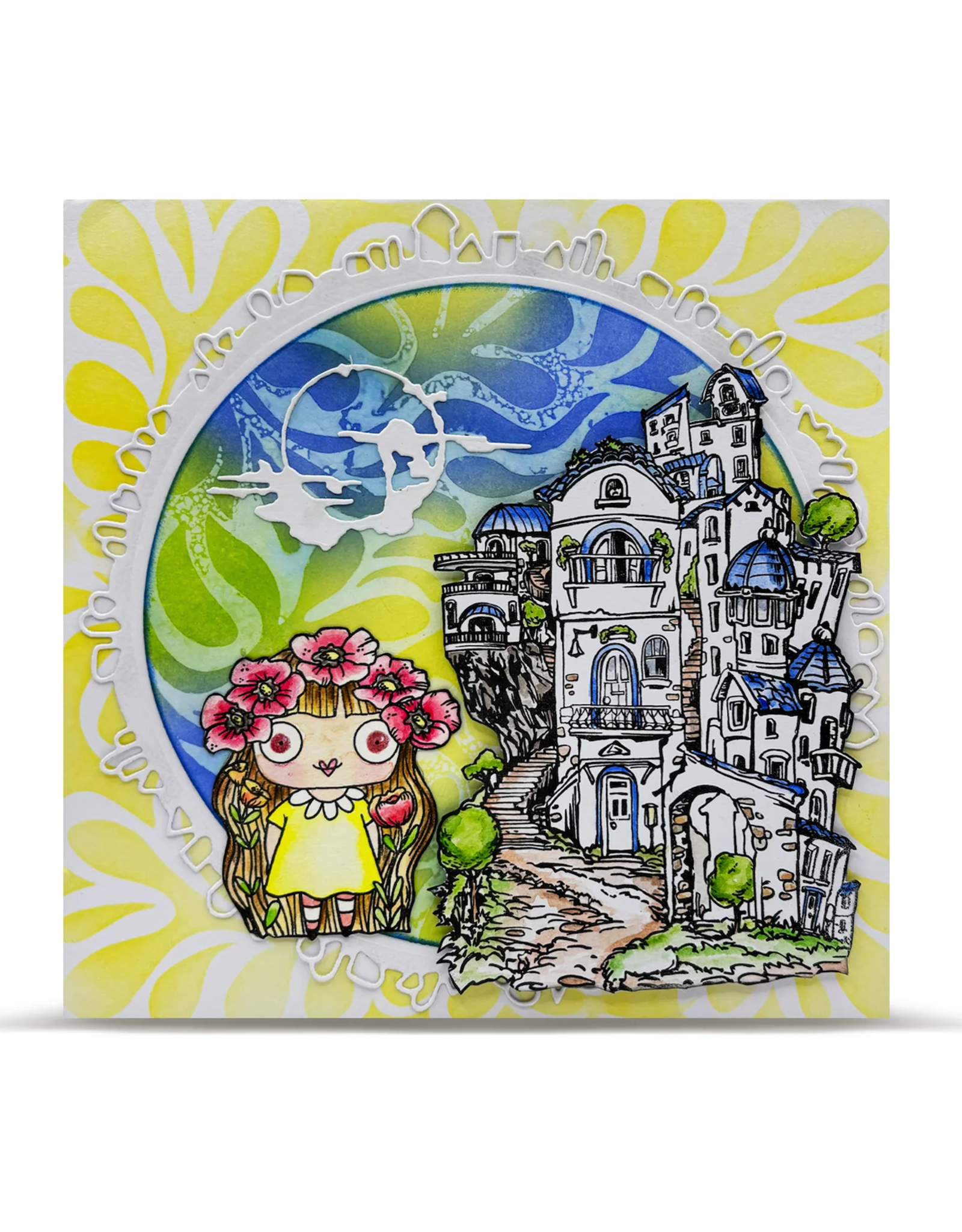 AALL & CREATE AALL & CREATE AUTOUR DE MWA #1307 HOUSE PARTY A6 CLEAR STAMP SET
