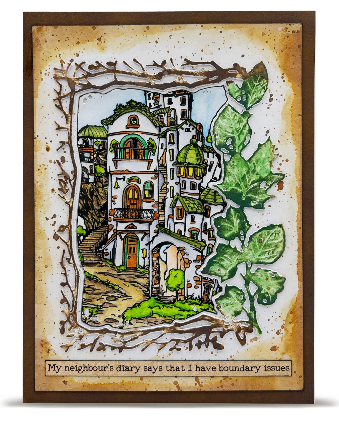 AALL & CREATE AALL & CREATE AUTOUR DE MWA #1307 HOUSE PARTY A6 CLEAR STAMP SET