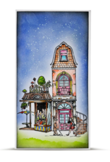 AALL & CREATE AALL & CREATE AUTOUR DE MWA #1303 NEIGHBOUR NOTES A5 CLEAR STAMP SET