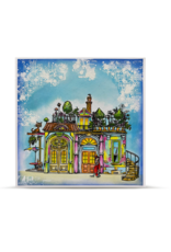 AALL & CREATE AALL & CREATE AUTOUR DE MWA #1303 NEIGHBOUR NOTES A5 CLEAR STAMP SET