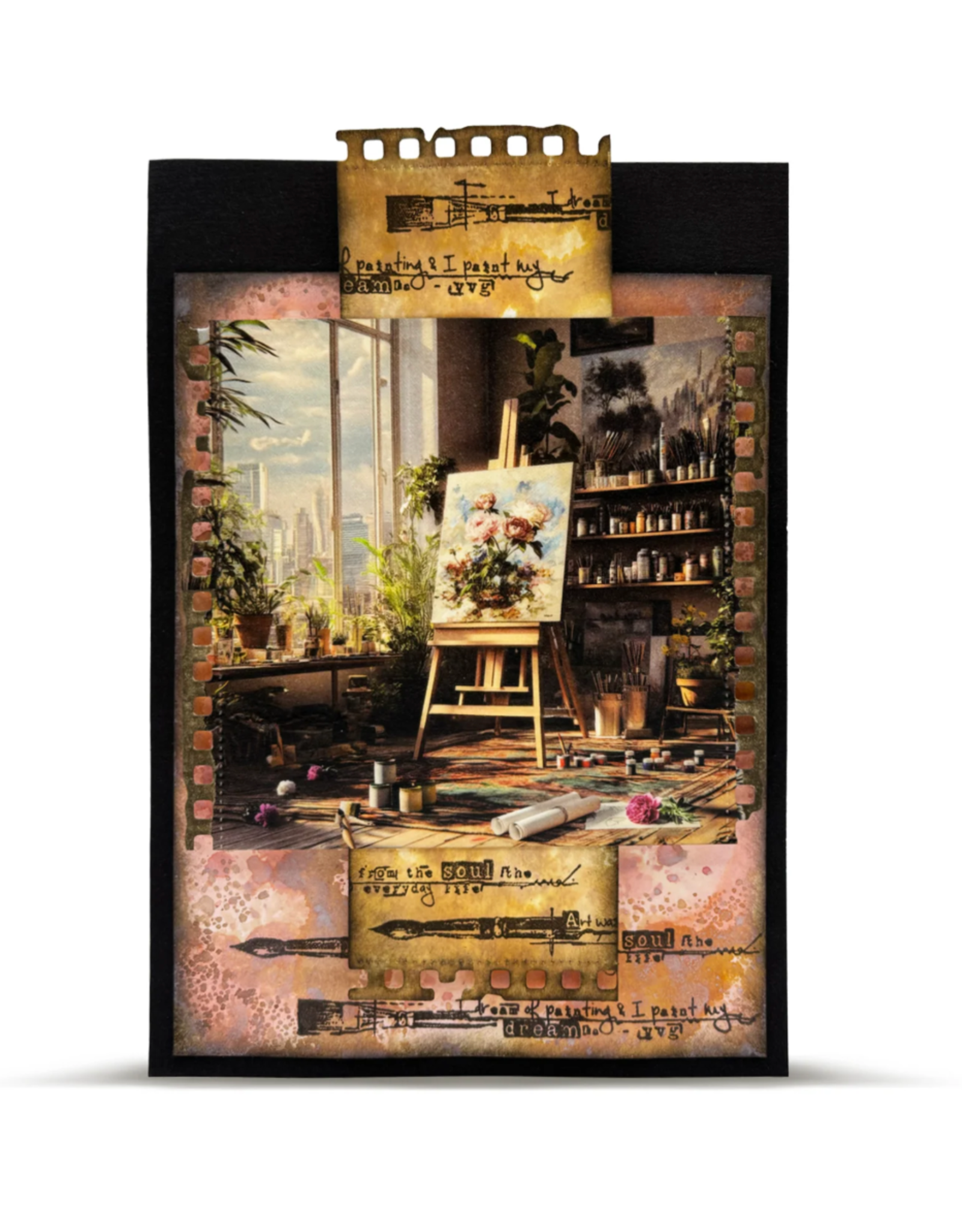 AALL & CREATE AALL & CREATE #136 LUSH REVERIE LAYER IT UP! WASHI TAPE