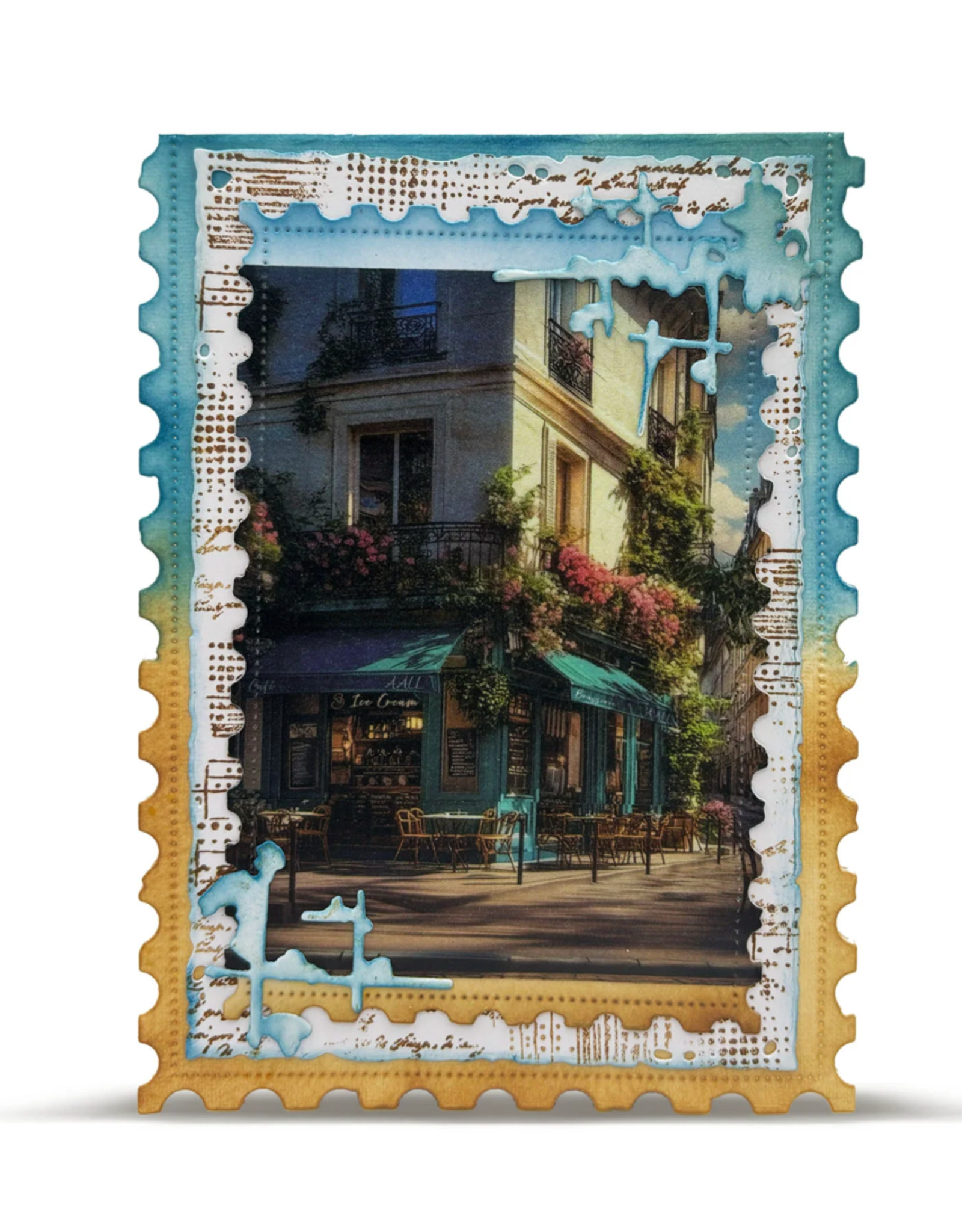 AALL & CREATE AALL & CREATE #134 TERRASSE FLEURIE LAYER IT UP! WASHI TAPE