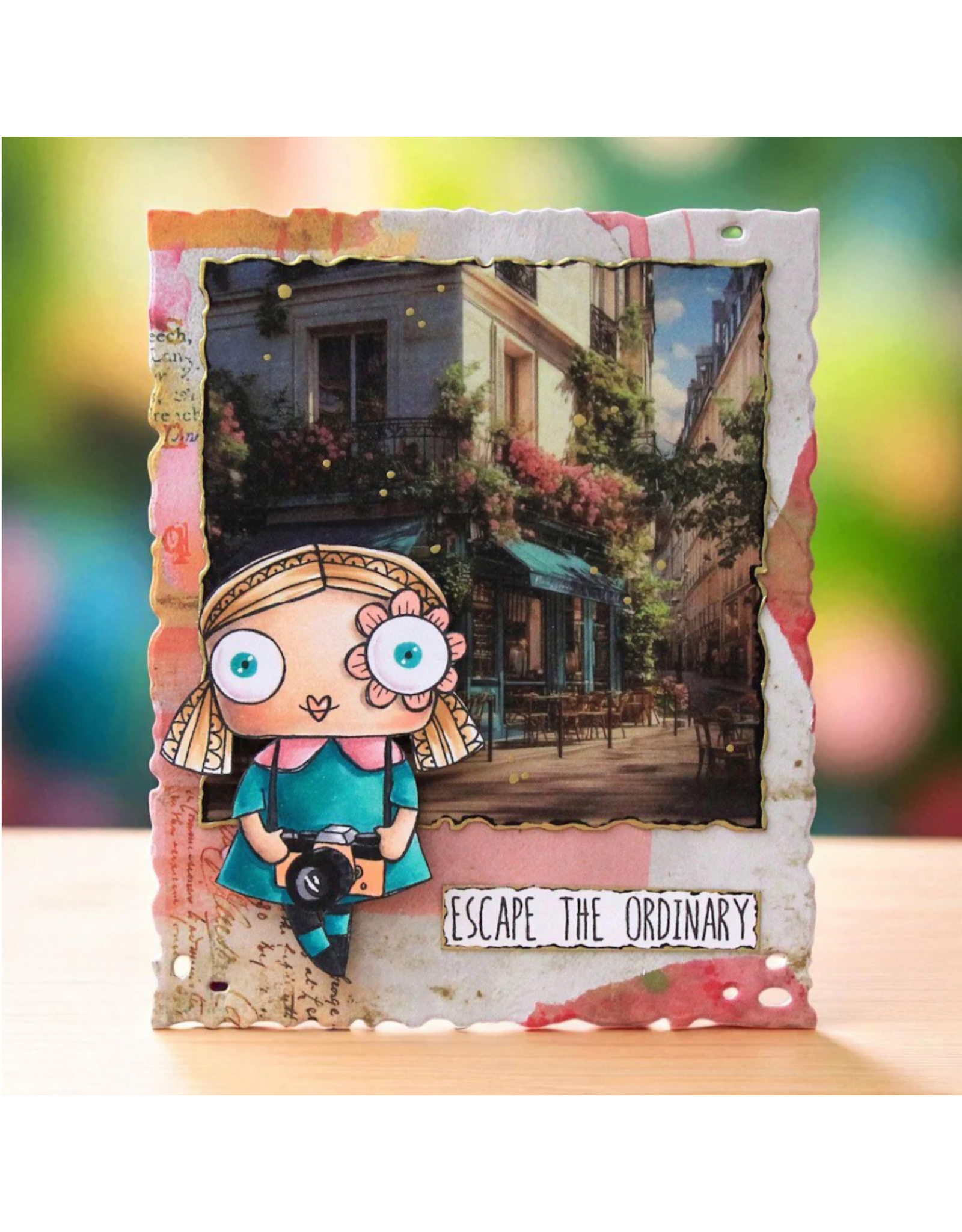 AALL & CREATE AALL & CREATE #134 TERRASSE FLEURIE LAYER IT UP! WASHI TAPE