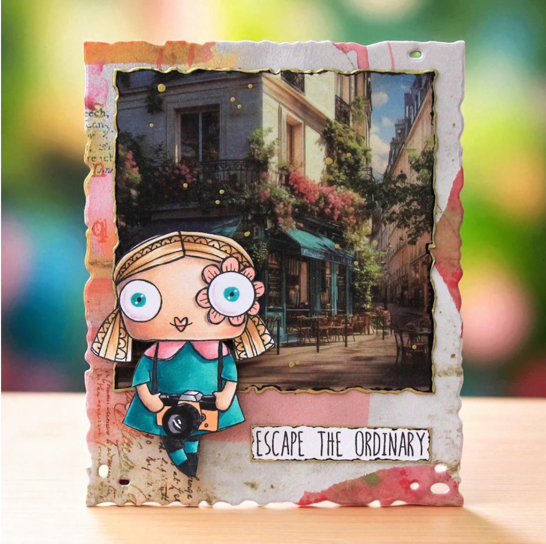 AALL & CREATE AALL & CREATE #134 TERRASSE FLEURIE LAYER IT UP! WASHI TAPE