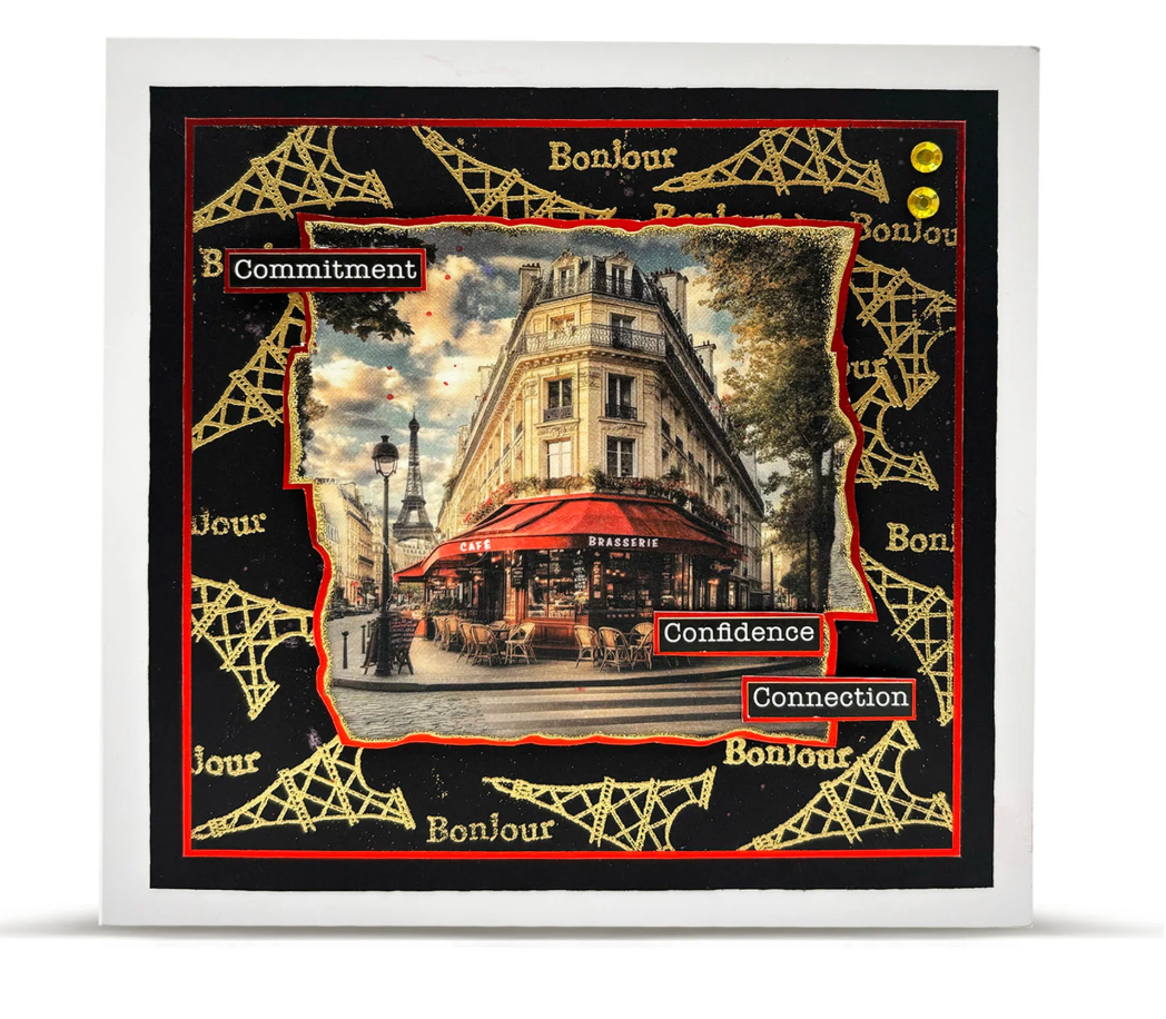 AALL & CREATE AALL & CREATE #133 PARISIAN BLOOMSCAPE LAYER IT UP! WASHI TAPE