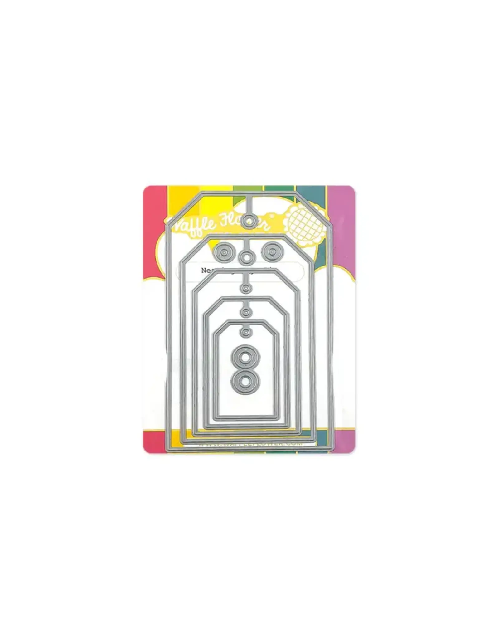 WAFFLE FLOWER WAFFLE FLOWER NESTING TAGS DIE SET