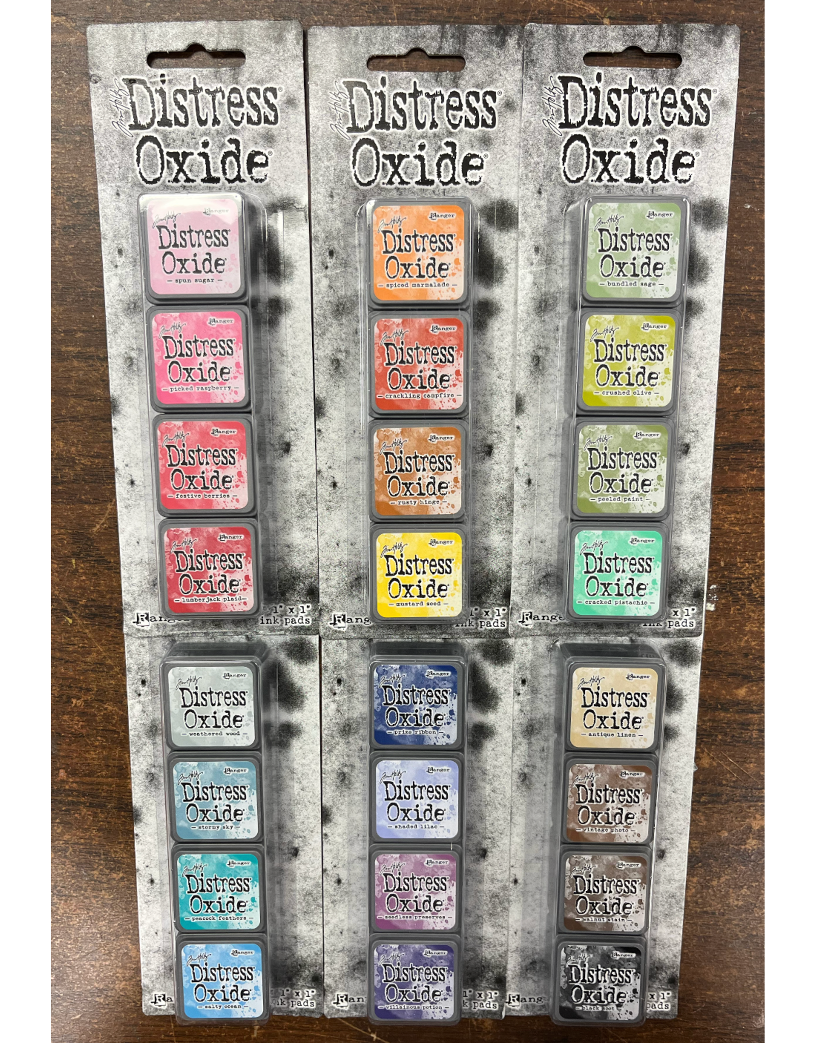 RANGER TIM HOLTZ DISTRESS MINI OXIDE INK PAD BUNDLE SET #1