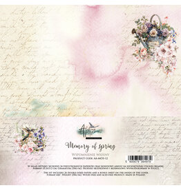 ALCHEMY OF ART ALCHEMY OF ART MEMORY OF SPRING 6x6 PAPER PACK 24 SHEETS