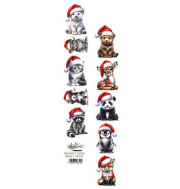 ALCHEMY OF ART ALCHEMY OF ART HO HO HO 01 2x12 EXTRAS CARDSTOCK