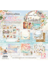 MEMORY-PLACE MEMORY-PLACE SUNKISSED SUMMER 12x12 COLLECTION PACK 12 SHEETS