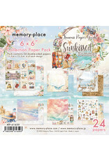 MEMORY-PLACE MEMORY-PLACE SUNKISSED SUMMER 6x6 COLLECTION PACK 24 SHEETS