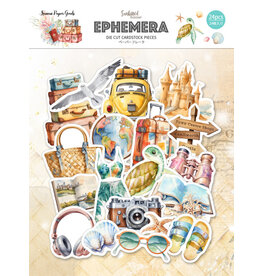 MEMORY-PLACE MEMORY-PLACE SUNKISSED SUMMER EPHEMERA DIE CUTS