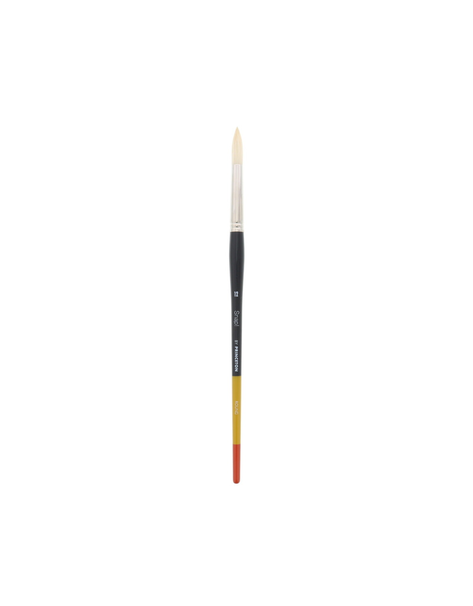 PRINCETON BRUSH CO. PRINCETON SNAP! SERIES 9700 NATURAL BRISTLE ROUND BRUSH 12