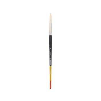 PRINCETON SNAP! SERIES 9700 NATURAL BRISTLE ROUND BRUSH 12