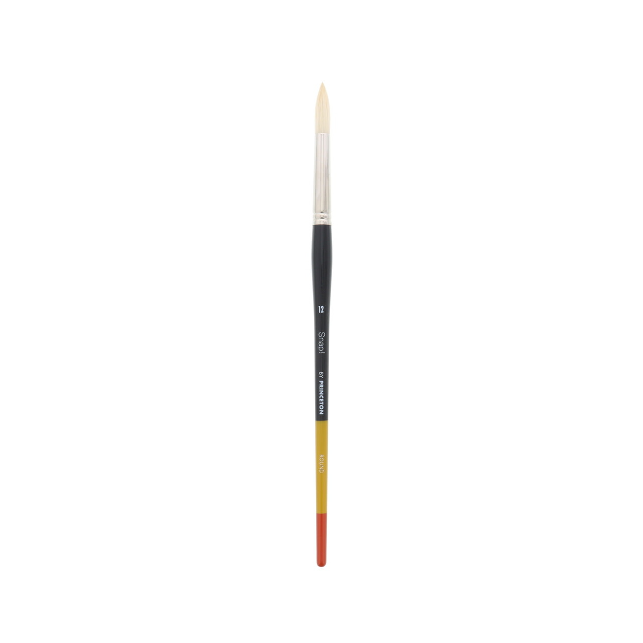 PRINCETON BRUSH CO. PRINCETON SNAP! SERIES 9700 NATURAL BRISTLE ROUND BRUSH 12
