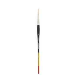PRINCETON BRUSH CO. PRINCETON SNAP! SERIES 9700 NATURAL BRISTLE ROUND BRUSH 8