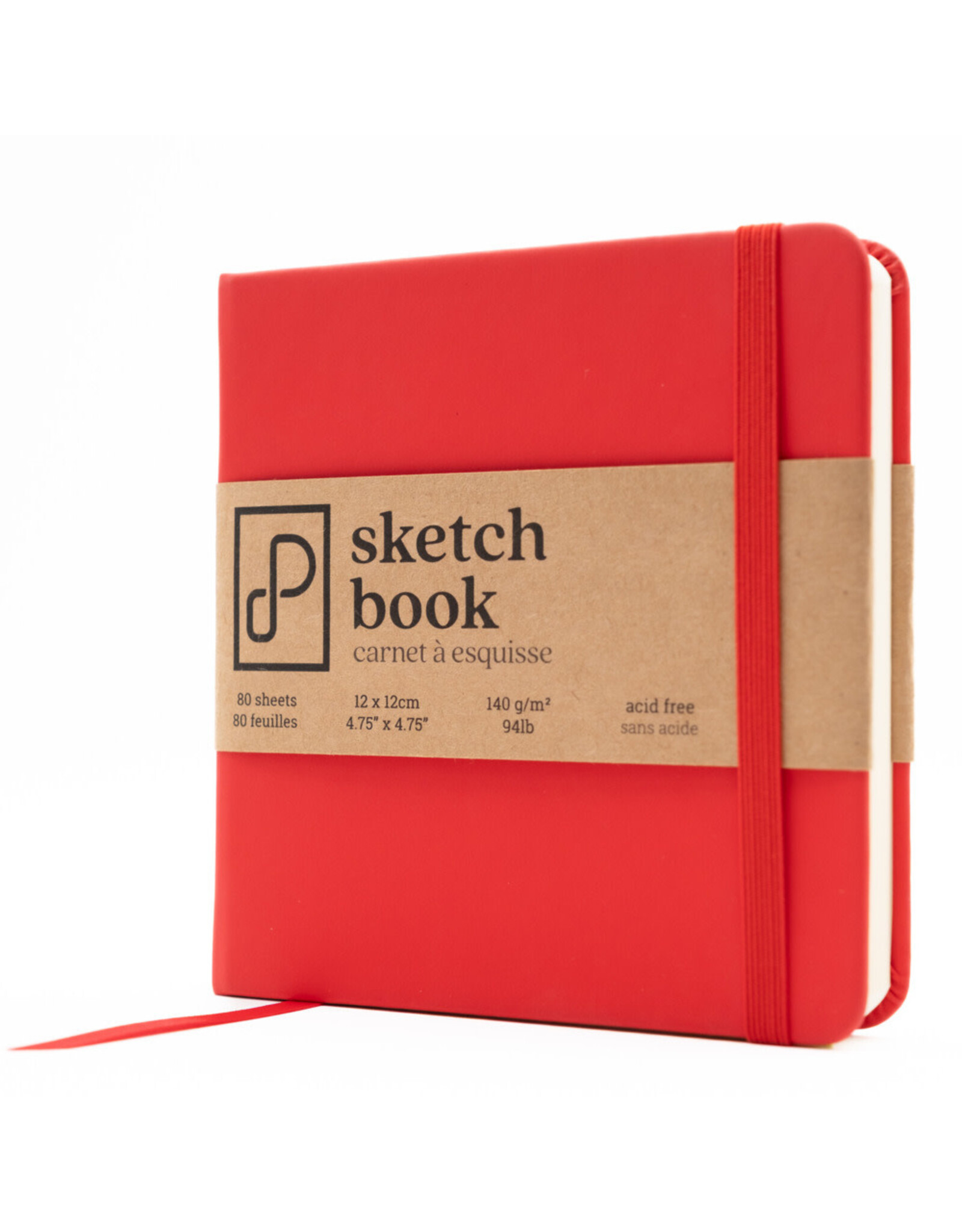 PRISM STUDIO PRISM STUDIO SKETCHBOOK FIESTA RED 12CMx12CM