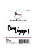 RONRON DESIGNS RONRON DESIGNS BON VOYAGE! WOOD PIECE
