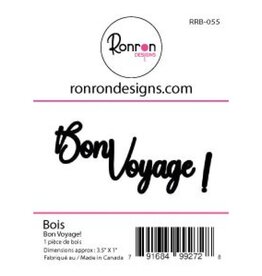 RONRON DESIGNS RONRON DESIGNS BON VOYAGE! WOOD PIECE