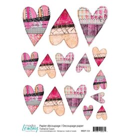RONRON DESIGNS RONRON DESIGNS MARIKA LEMAY - FESTIVAL DE COEURS RICE PAPER