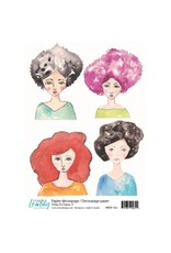 RONRON DESIGNS RONRON DESIGNS MARIKA LEMAY - DRÔLES DE DAMES 4 RICE PAPER