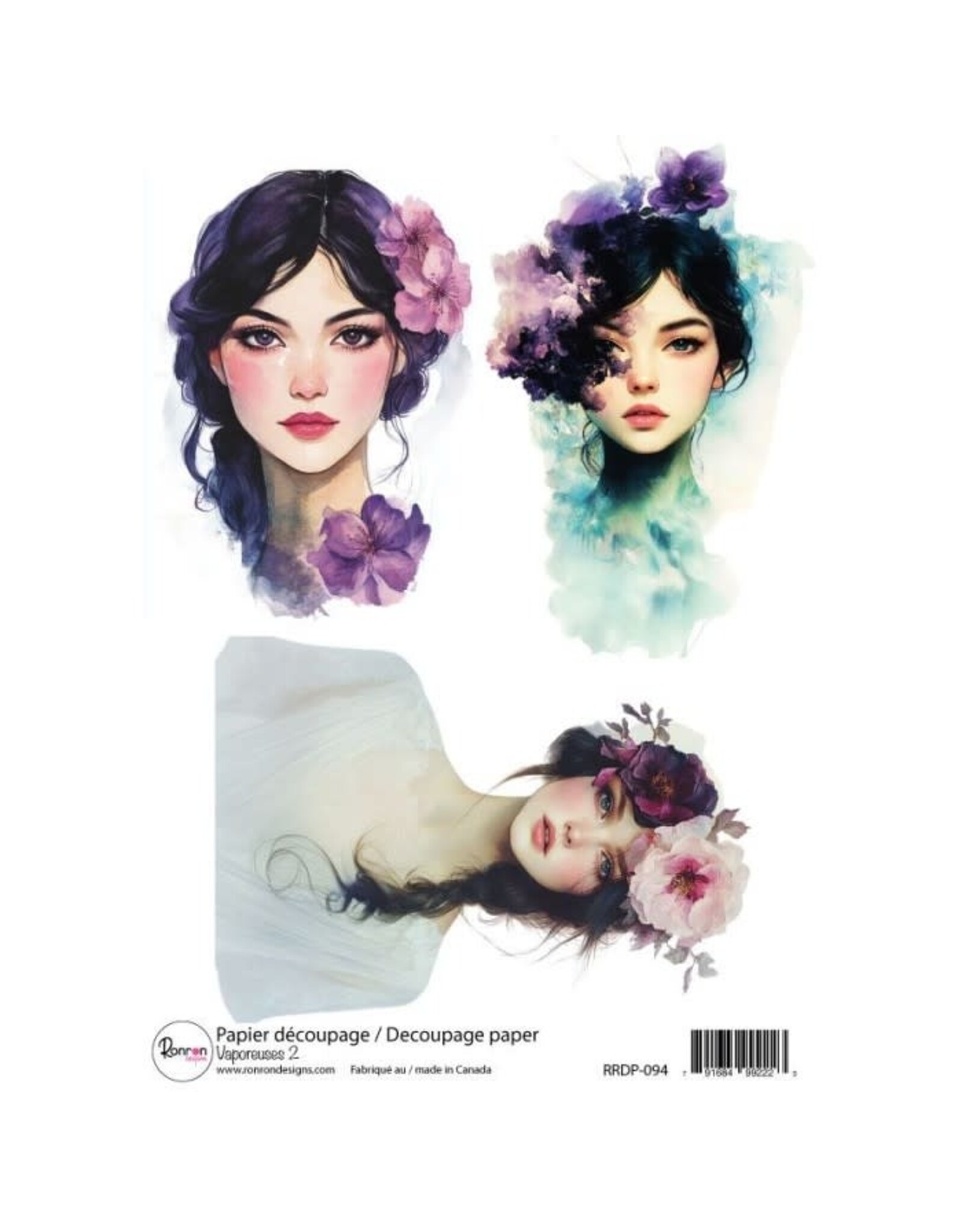 RONRON DESIGNS RONRON DESIGNS VAPOREUSES 2 RICE PAPER