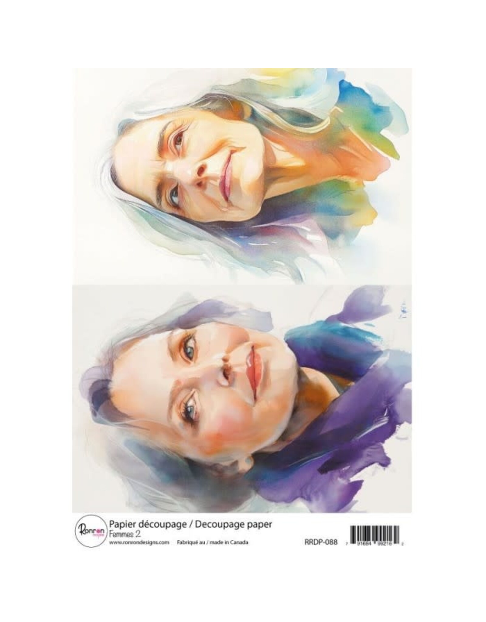 RONRON DESIGNS RONRON DESIGNS FEMMES 2 RICE PAPER