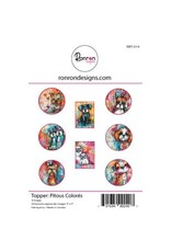 RONRON DESIGNS RONRON DESIGNS PITOUS COLORÉS TOPPERS