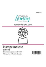 RONRON DESIGNS RONRON DESIGNS MARIKA LEMAY - SIMONE FOAM STAMP