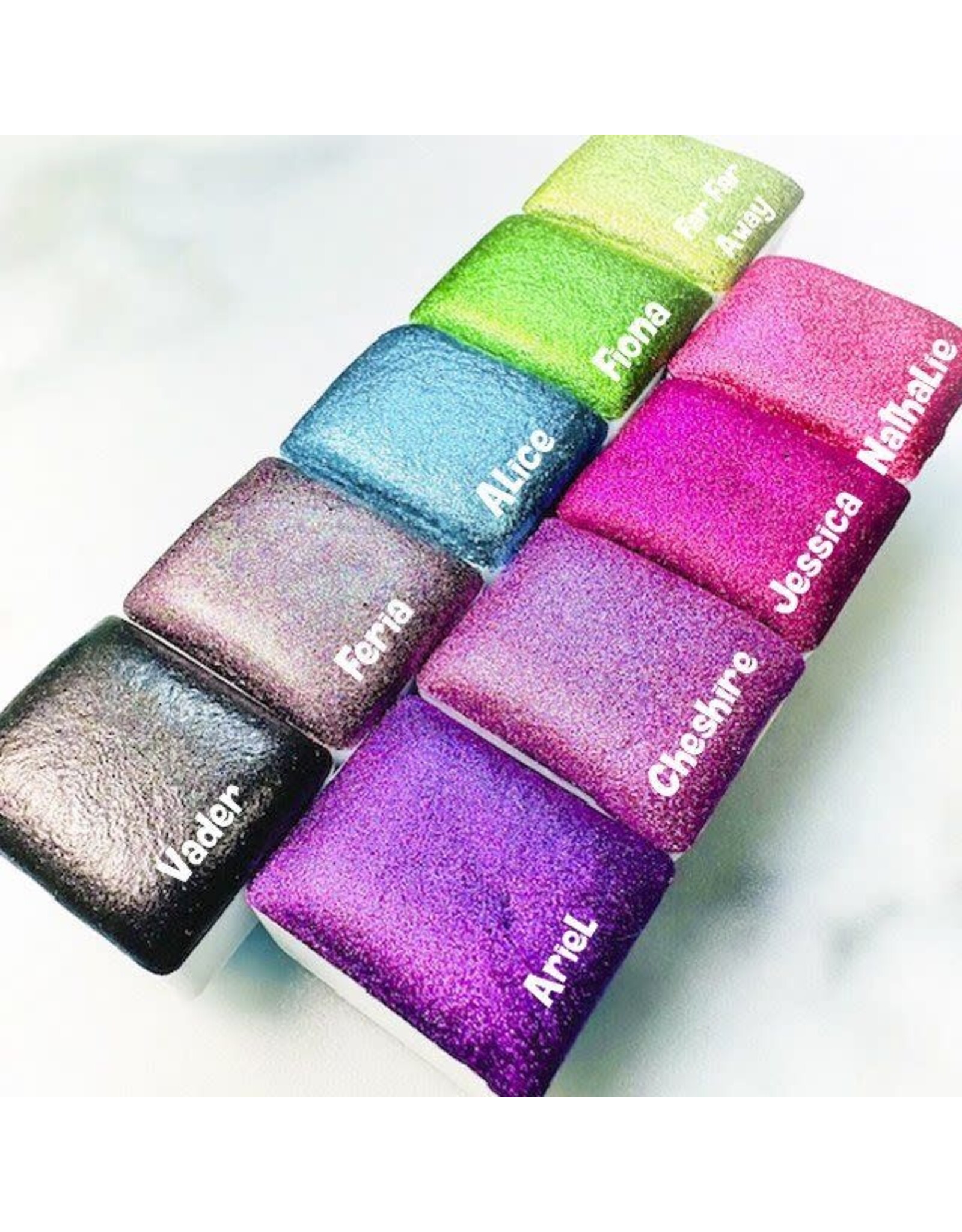 POP! PIGMENTS POP! PIGMENTS AQUARELLE SCINTILLANTES FANTASTIQUES 9/PK