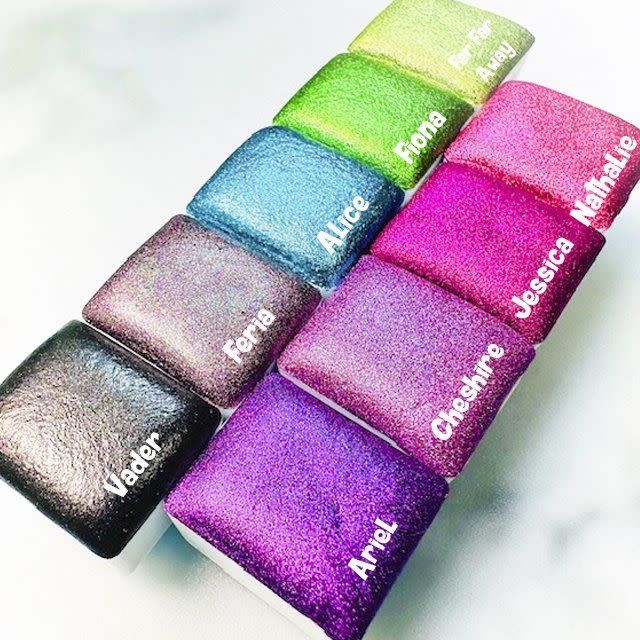 POP! PIGMENTS POP! PIGMENTS AQUARELLE SCINTILLANTES FANTASTIQUES 9/PK