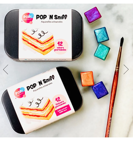 POP! PIGMENTS POP! PIGMENTS AQUARELLE POP 'N SNIFF WATERCOLOR 12/PK SPECIAL EDITION NO ODOUR