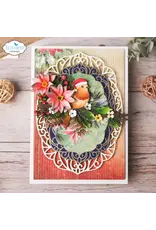 ELIZABETH CRAFT DESIGNS ELIZABETH CRAFT DESIGNS FESTIVE HOLLY SENTIMENTS CLEAR STAMP SET