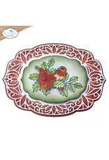 ELIZABETH CRAFT DESIGNS ELIZABETH CRAFT DESIGNS FESTIVE HOLLY SENTIMENTS CLEAR STAMP SET